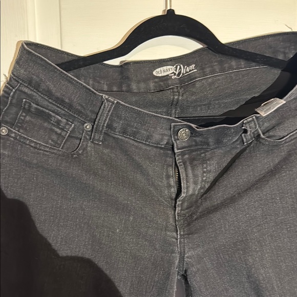 Women’s  Black Distressed Jeans - Picture 2 of 5